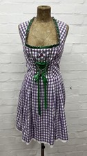 Vintage purple & Green Gingham
