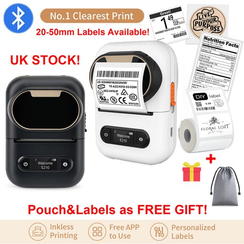 Bluetooth label maker - bluetooth, portable