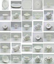 Shelley ALL WHITE Bone China
