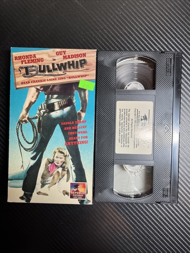 Bullwhip vhs tape box - in,