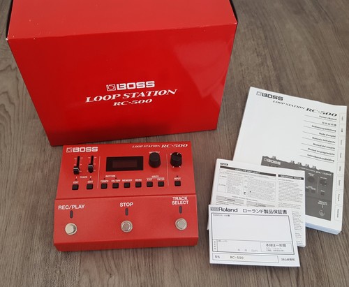 Boss 500 loop station - boss, dual