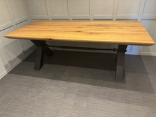 Bodhal Terra 220cm Large Solid Oak Dining Table RRP £2800 