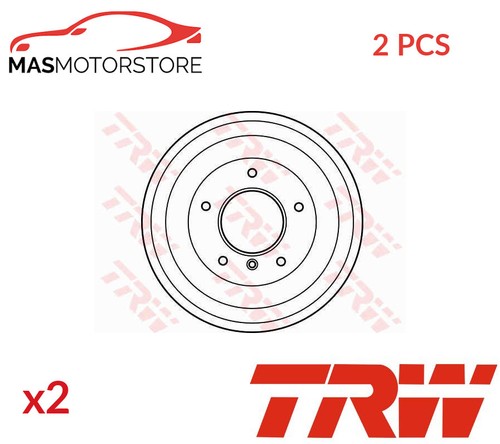 Brake drum pair - pair, trw