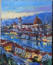 Florence Evening - Textured