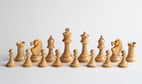 Antique british chess - chess, company