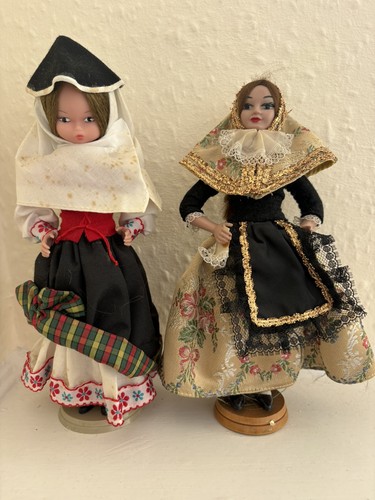 Pair vintage muñeca - pair,
