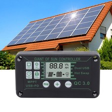 (30A)Solar Charge Controller MPPT ABS Auto Solar Regulator Charge Con BA