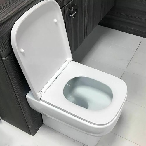 Luxury square toilet seat - toilet,