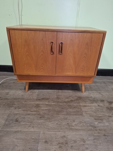 Plan mid century - teak, door