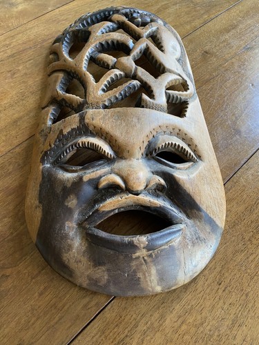 African carving from hard wood - african,