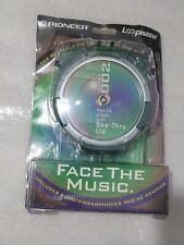 New Pioneer Loopmaster PCD-002 Clear Portable CD Player Old Stock