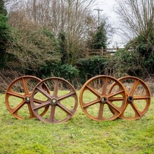 Shepherd hut wheels - shepherd, cast