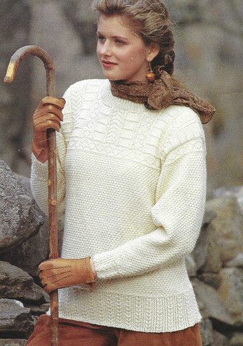 Ladies sweater knitting - ladies,