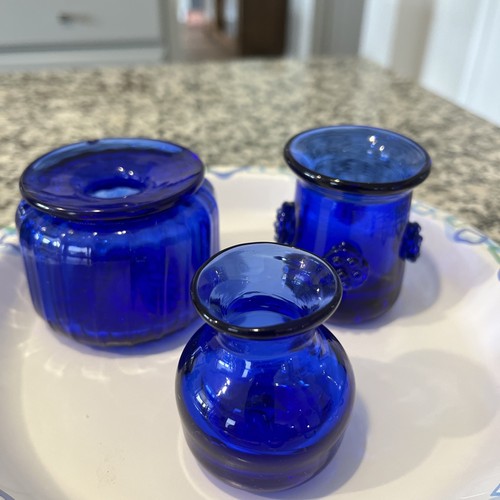 Pieces cobalt blue - pieces, of