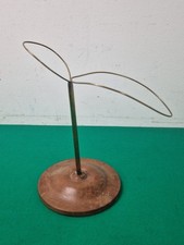 Vintage Brass Wire Hat Display