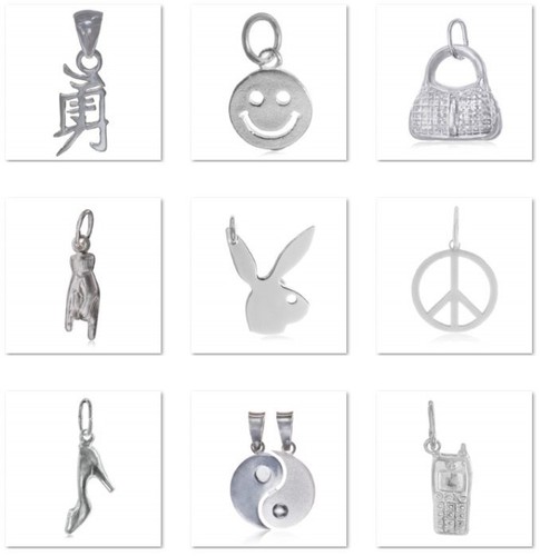 925 sterling silver charm - sterling,