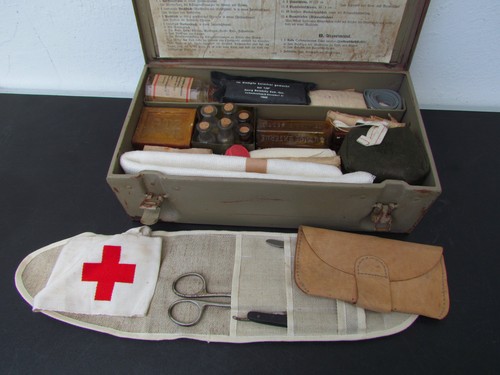 Ww2 original verbandkasten - original,