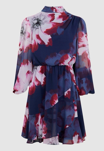 Ted baker floral chiffon mini - ted,