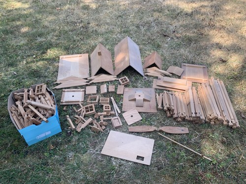 Vintage wooden houses - , kit