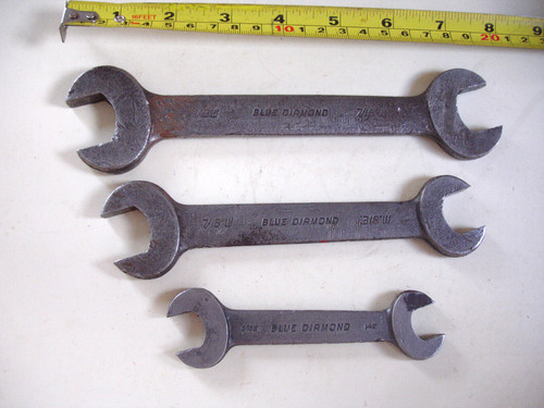 Vintage garringtons blue - 3x,