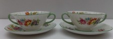 2 SHELLEY SOUP COUPES BOWLS &