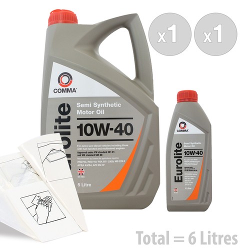 Car engine oil service kit - car,