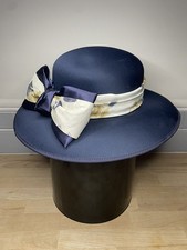 Navy Hat Mother of the Bride