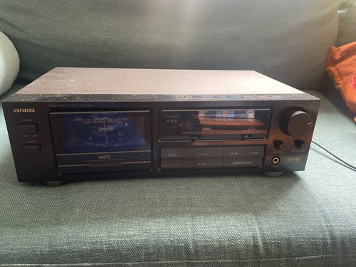 Used black aiwa stereo - used,