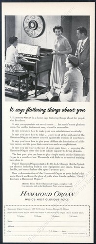 1954 hammond 3 organ - hammond, b3