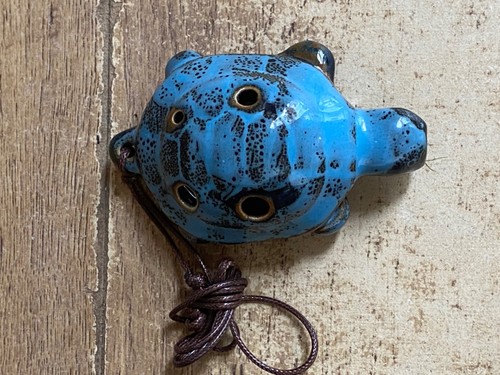 Turtle shaped ocarina 6 hole - ocarina,