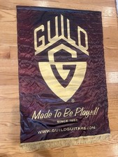 Rare 23”x36” Guild Guitar