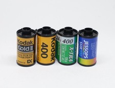Four 35mm Film Rolls of