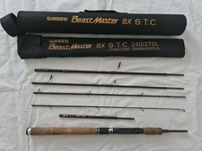 Shimano beastmaster STC spinning rod with case (3-14g) 8ft/9ft version