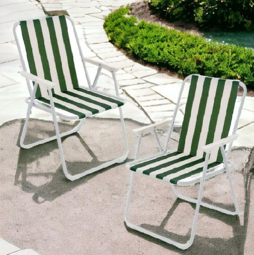 Folding camping deck chair - camping,