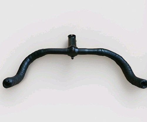 Bullhorn handlebars with stem - with,