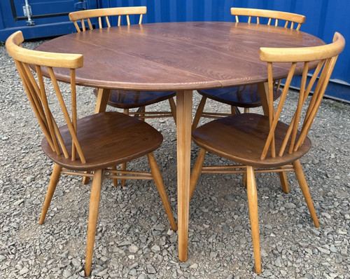 Vintage ercol drop - drop, leaf