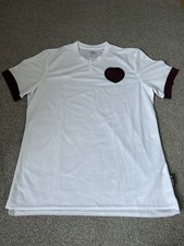 Men’s Hearts FC Heart of Midlothian Football Shirt 150th Anniversary - Size XL
