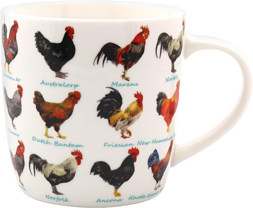 Cockerel rooster mug fine - rooster,