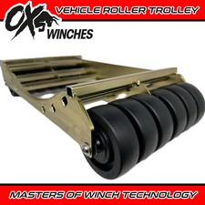 RECOVERY TRUCK ROLLER DOLLY VEHICLE JACK TROLLEY SKATE WHEEL LOADER