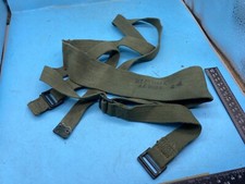 Original WW2 British Army 44 Pattern Equipment Straps - 1945 Dated