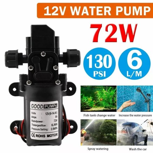12v water pump - 130psi, self
