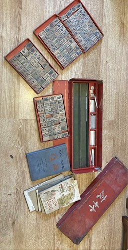 Vintage chinese mah - chinese, jongg