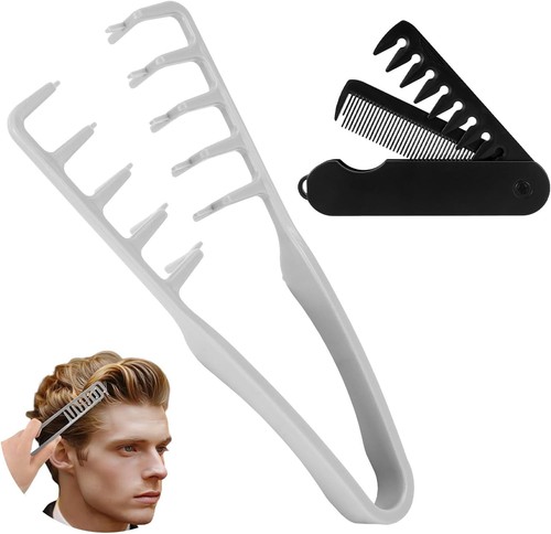 2pcs texture comb men - 2pcs,
