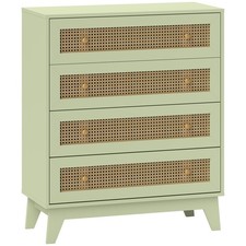 HOMCOM Rattan Chest of