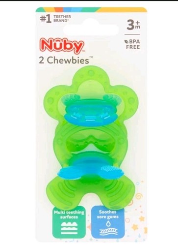 Nuby chewbies teether blue - teether,,