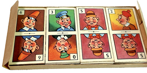 1939 vintage dingbats - vintage, dominoes