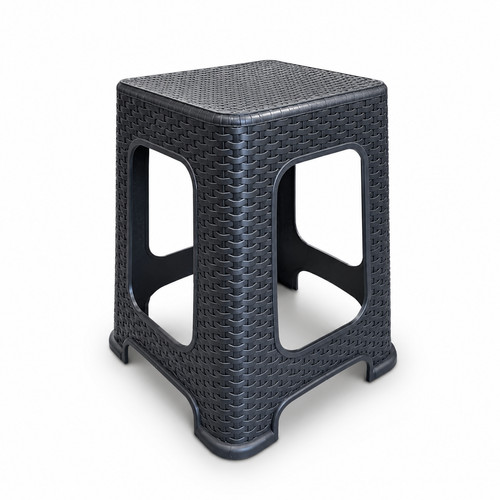 Rattan step stool plastic - rattan,
