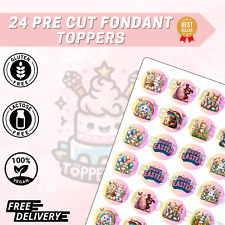 24 x Edible Fondant Icing