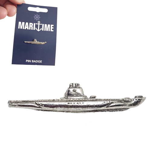 Submarine pin badge - submarine,