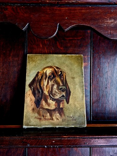 Charming antique original - a,